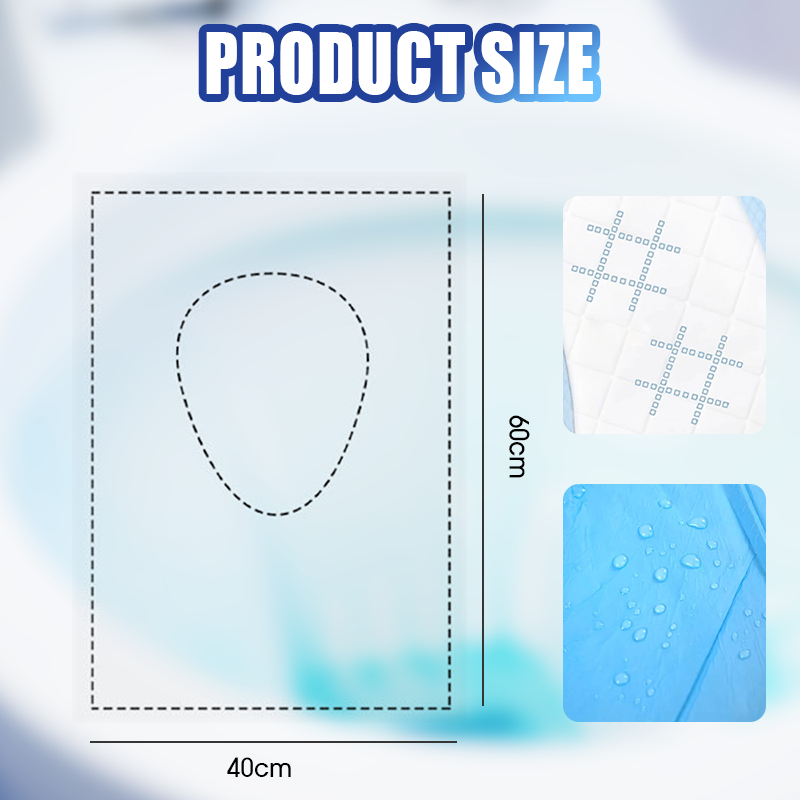 10 housses de siège de toilette imperméables jetables