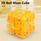 🧩 AGORA COM 50% DE DESCONTO! ✨ Grande cubo labirinto 3D – 120 percursos desafiantes com rotação suave para o desenvolvimento cognitivo e diversão 🧠🔛