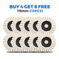 🎁Promoção de Ano Novo🎁✨Disco de polimento com aba de feltro de lã