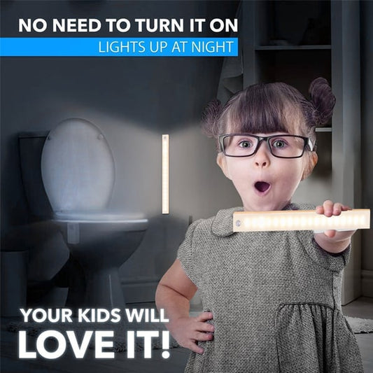 Luzes LED recarregáveis magnéticas com sensor inteligente sem perfuração