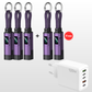 🔥PROMOÇÃO ESPECIAL 50% DE DESCONTO🔥 Cabo de carregamento com porta-chaves e ecrã digital 4 em 1