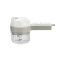 4-in-1 manual electric vegetable cutter setMultifunction cordless food processor