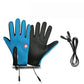 Luvas térmicas quentes para ciclismo, corrida e condução