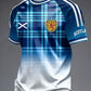Men's UK Football Lover Scotland Printed short sleeve t-shirt 03