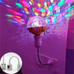 🎅Ideia para presente de Natal com 50% DE DESCONTO -🎁Luz de bola de discoteca giratória colorida💥