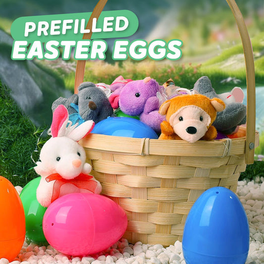 🎁Promoção de Páscoa com 50% de desconto🎁Ovos de Páscoa pré-recheados com peluches
