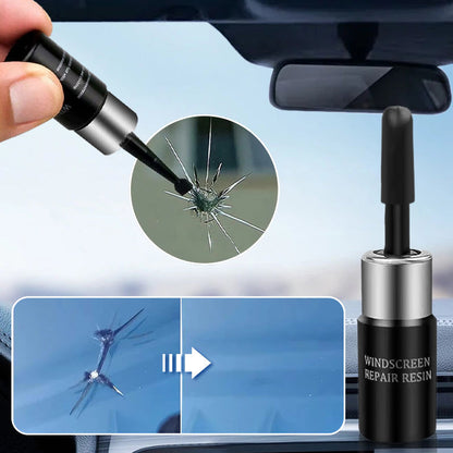 🎁 Compre 2, ganhe 1 grátis! 🔧✨ Kit de reparação de vidros rachados – Repara rápida e facilmente os seus vidros