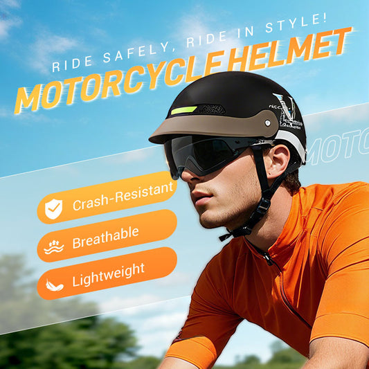 🥳PROMOÇÃO DE 2026🥳💞Mais de 50 000 unidades vendidas!🏍️🌬️ 50% DE DESCONTO! Capacete respirável e leve – Carcaça resistente a impactos, design que favorece a circulação do ar. Mantém a cabeça fresca e segura. Ideal para ciclistas idosos. 👴✅