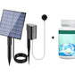 Aerador solar para lago com bomba de ar