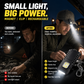 🔦 Lanterna Mini LED para porta-chaves ✨ Lanterna potente recarregável por USB | 🧲 Lanterna magnética de trabalho | 🧢 Lanterna para boné | 🚶 Luz de segurança noturna | ⚡ Dispositivo multifuncional de iluminação de emergência para o ar livre