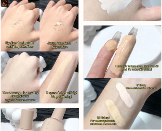 Brillez toute la journée 💖🪞 FOND DE TEINT LIQUIDE LUMINEUX GAUZE BEAUTY✨