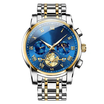 💎Montre Homme Luxe Dodécagone Quartz Nouvelle Multifonction