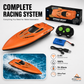 🔥 METADE DO PREÇO! 🚤 Sinta a velocidade na água – Barco RC com dois motores e desempenho extremo ⚡🌊