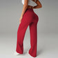 💃 Pantalon Droit Femme – Coupe Ample, Tissu Souple & Élégance Quotidienne ✨