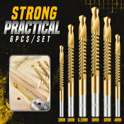 🔩 COMPRE 2 E GANHE 1 GRÁTIS! ⚙️ Conjunto de brocas helicoidais – Aço rápido, revestidas a titânio e adequadas para vários materiais 🧰