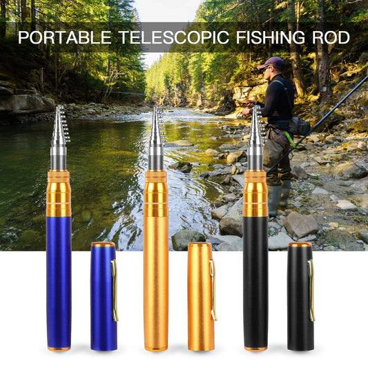 🔥 Promoção 2026 🎣 Canas de Pescar de Bolso