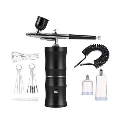 Kit de aerógrafo elétrico com compressor