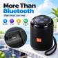 Bluetooth 5.3, som nítido de 5 W, reprodução a partir de cartão TF + USB,