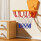 🏀Cesto de basquetebol portátil em plástico autoadesivo para interior/exterior com acessórios⛹️