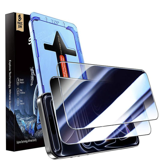 🔥VENTE CHAUDE📱 Protecteur d'écran pour iPhone, Samsung – Transparent comme du cristal, résistant aux rayures, toucher ultra doux, protection de la vie privée, protection des yeux polarisée circulaire, installation facile