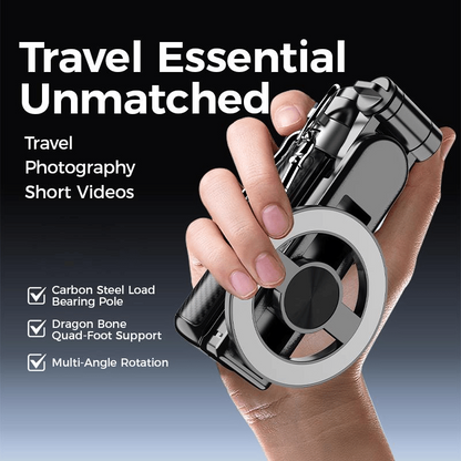 🏆 Promoção quente 50% OFF✨Bastão selfie magnético multifuncional 4 em 1 com rotação de 360°