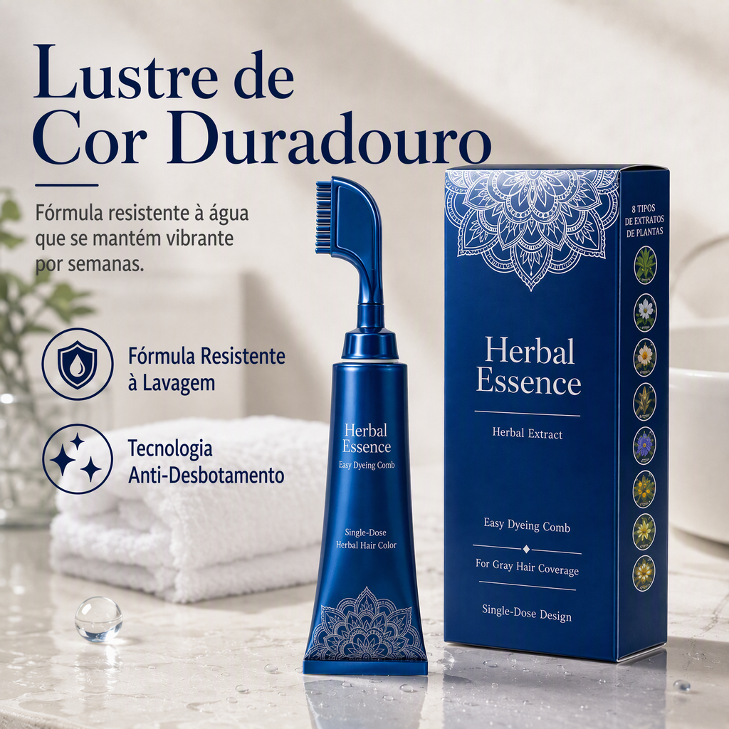 ⏳Time-Limited Special⏰Herbal Hair Dye Comb for Home Use
