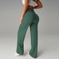 💃 Pantalon Droit Femme – Coupe Ample, Tissu Souple & Élégance Quotidienne ✨