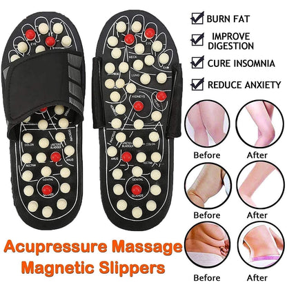 Chinelos de acupressão e magnetoterapia 🔥60% de desconto!🔥