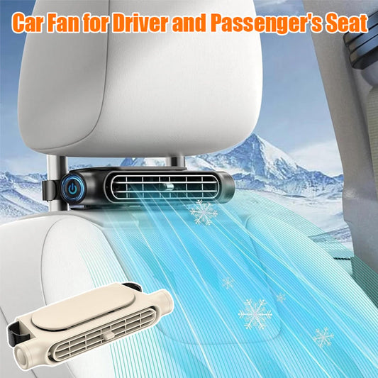 🌀PROMOÇÃO DE VERÃO: 50% DE DESCONTO🚗Ventilador de refrigeração ajustável para os bancos do condutor e do passageiro