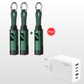 🔥PROMOÇÃO ESPECIAL 50% DE DESCONTO🔥 Cabo de carregamento com porta-chaves e ecrã digital 4 em 1