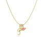 💖 ÚLTIMO DIA – 57% DE DESCONTO ✨ Colares com pingente de 3 camadas com iniciais de A a Z 🎀 | Personalizados e elegantes