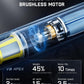Aspirador de pó para automóvel V8 Apex, mini aspirador portátil sem fios 4 em 1 com potência de sucção de 19 000 Pa