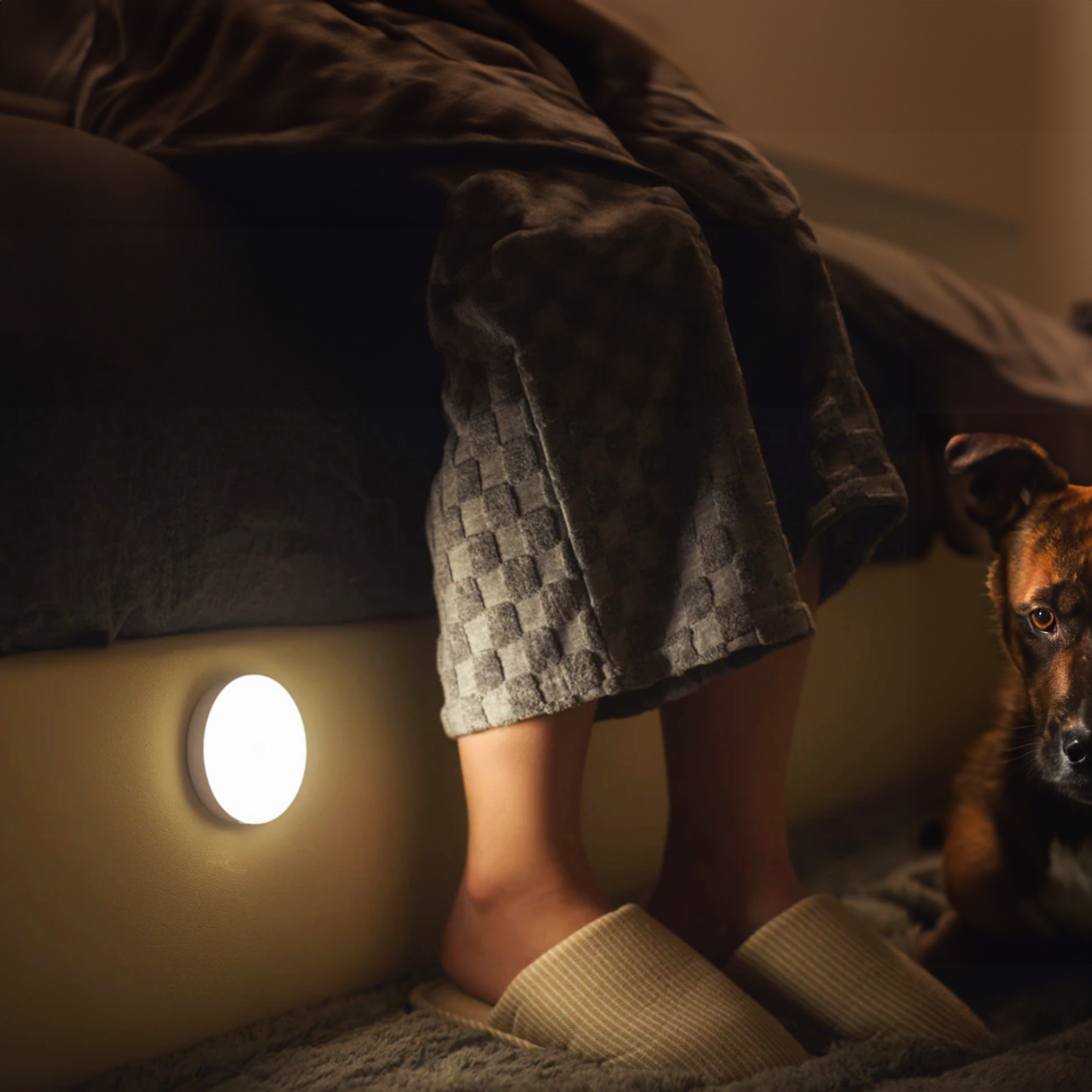 💎Luz LED com sensor de movimento e baixo consumo energético – recarregável por USB, acende automaticamente no escuro e instalação magnética fácil🌙