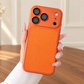 Capa para telemóvel com textura de couro de estilo emblemático – Design premium inspirado numa câmara, capa protetora fina, um upgrade elegante para o seu telemóvel