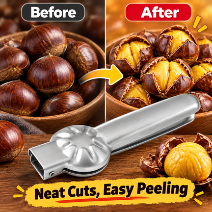 Abridor de castanhas em aço inoxidável