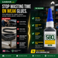 🛠️ Instant adhesive – bonds metal, plastic & rubber. 20s curing, weatherproof, shock-resistant. 30ml. 50% OFF! 🔧✨