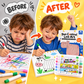 Motor skills workbook for 3-year-olds with 6 activities: tracing lines, copying, early years education, early intervention, concentration exercises, autism
