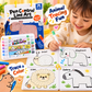 Motor skills workbook for 3-year-olds with 6 activities: tracing lines, copying, early years education, early intervention, concentration exercises, autism