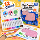 Motor skills workbook for 3-year-olds with 6 activities: tracing lines, copying, early years education, early intervention, concentration exercises, autism