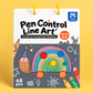 Motor skills workbook for 3-year-olds with 6 activities: tracing lines, copying, early years education, early intervention, concentration exercises, autism