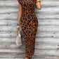 Acquis🥳2026 PROMOÇÃO ESPECIAL 50% DE DESCONTO! 🥳💞Mais de 50 mil unidades vendidas!🌸Vestido justo com nó para mulher – Estampado de leopardo, com nó que realça a barriga. Confortável e elegante para festas ou encontros à noite. Sinta-se deslumbrante. ✨🌹