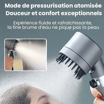 🏆Chuveiro de luxo para cuidados com a pele e massagens - 3 modos de pulverização com tecnologia de economia de água para uma experiência de banho rejuvenescedora 💎🌊