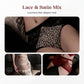Cuecas femininas com renda e recortes