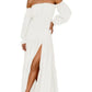 🎉LAST DAY SAEL 60% OFF!!✨💃Women's Off-Shoulder High-Waist Dress