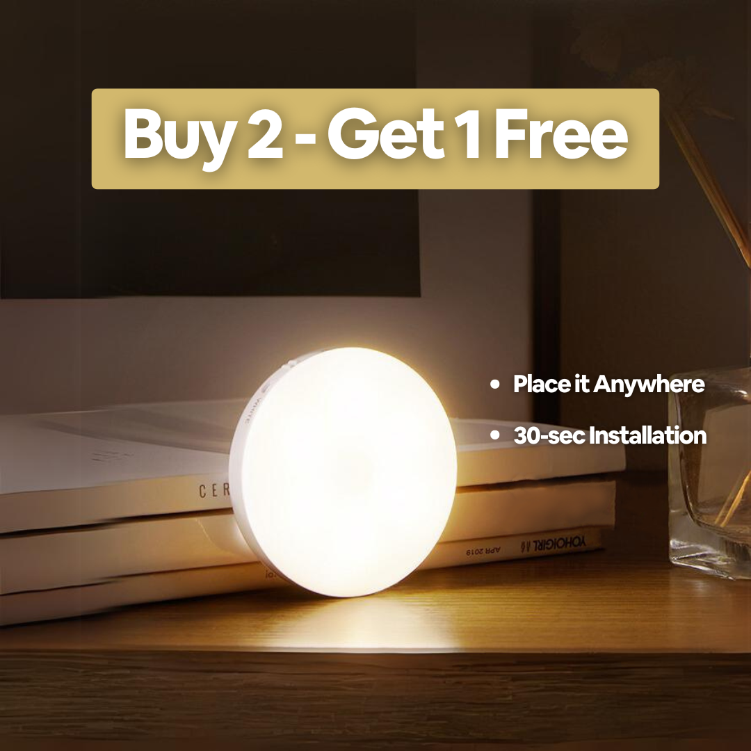 💎Luz LED com sensor de movimento e baixo consumo energético – recarregável por USB, acende automaticamente no escuro e instalação magnética fácil🌙