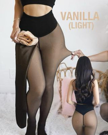 ❄️Offre spéciale 50 % de réduction !!⚡50 000 + VENDU !❄️Leggings en polaire modelants à une couture✨✨Restez au chaud. 💕