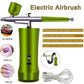 Kit de aerógrafo elétrico com compressor