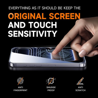 🔥VENTE CHAUDE📱 Protecteur d'écran pour iPhone, Samsung – Transparent comme du cristal, résistant aux rayures, toucher ultra doux, protection de la vie privée, protection des yeux polarisée circulaire, installation facile