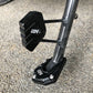 Almofada de extensão para descanso lateral de motocicleta