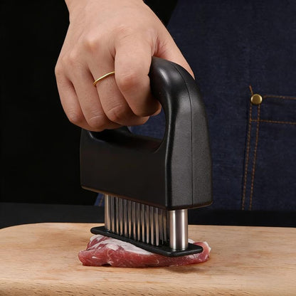 📢📢50% DE DESCONTO !!🎉Macerador de carne com 48 lâminas de aço inoxidável